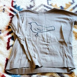 Adorable bird sweater